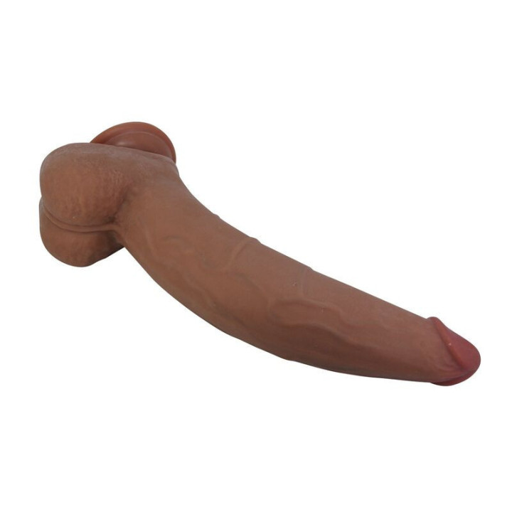 PRETTY LOVE - ULRIC DILDO FLEXÍVEL REALISTA 26 CM Ø 5.5 CM TPE MARROM