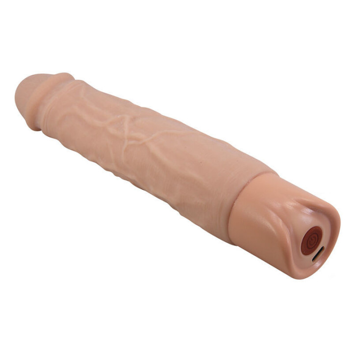 PRETTY LOVE - KESSLER DILDO VIBRATÓRIO REALISTA COM 10 MODOS DE VIBRAÇÃO E 10 NÍVEIS DE PROFUNDIDADE. 22 CM NATURAL