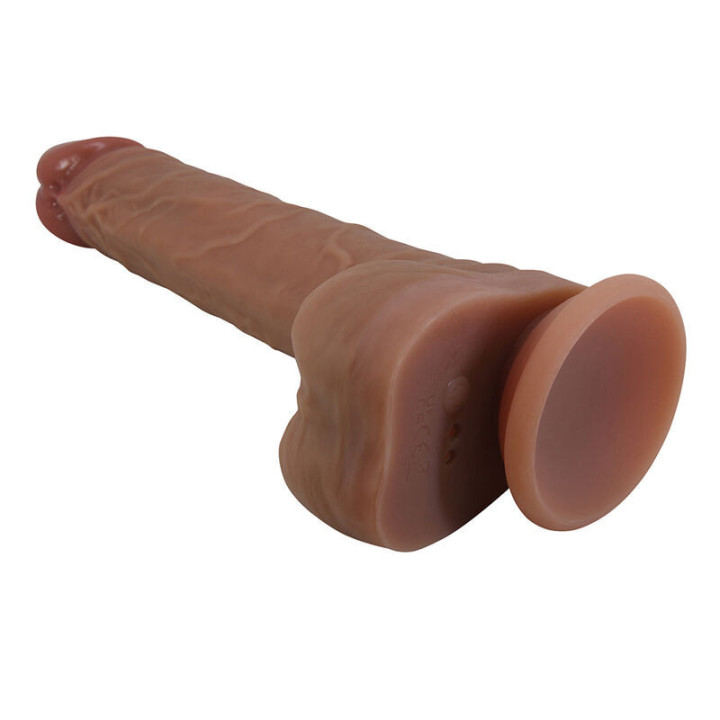 PRETTY LOVE - JONATHAN VIBRADOR REALISTA COM CONTROLE REMOTO - MARROM