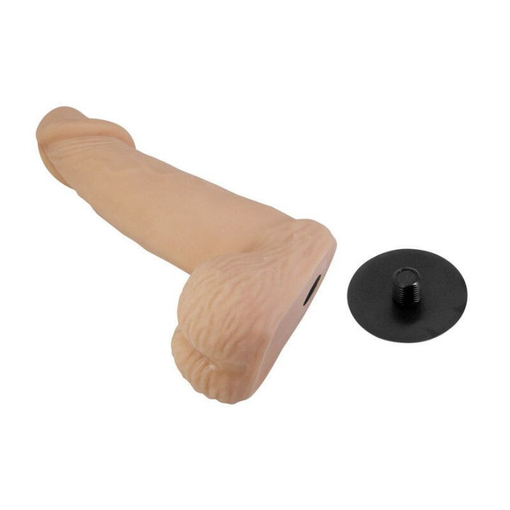 PRETTY LOVE - ARNÊS ZANE COM DILDO FLEXÍVEL 17 CM Ø 4.3 CM NATURAL