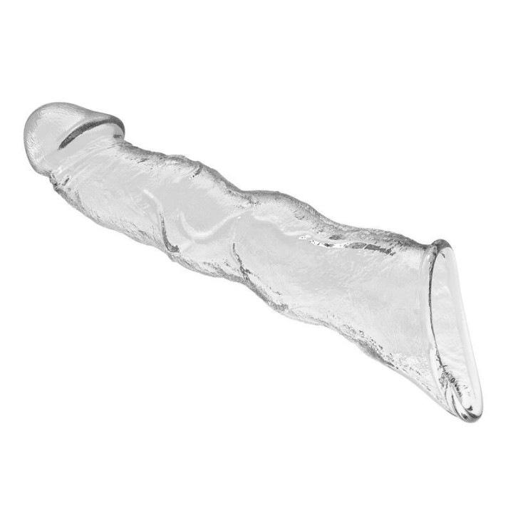 PRETTY LOVE - CAPA EXTENSORA DE PÊNIS AJUSTÁVEL 28 CM Ø 4.5 CM TRANSPARENTE