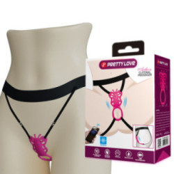 PRETTY LOVE - MASSAGEADOR DE CALCINHA ROSA COM CONTROLE POR APLICATIVO DE BORBOLETA