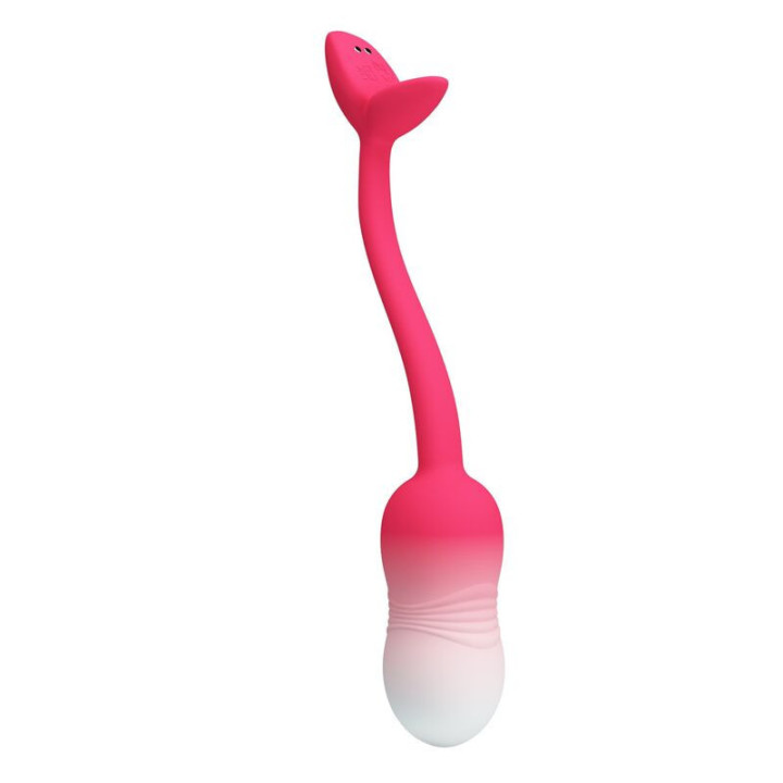 PRETTY LOVE - OVO VIBRATÓRIO COM CONTROLE POR APP PULSEN. 12 FUNÇÕES. RECARREGÁVEL VIA USB. ROSA