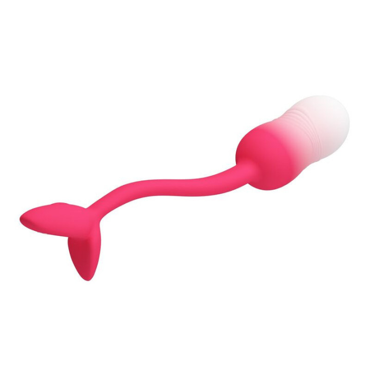 PRETTY LOVE - OVO VIBRATÓRIO COM CONTROLE POR APP PULSEN. 12 FUNÇÕES. RECARREGÁVEL VIA USB. ROSA