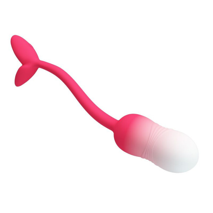 PRETTY LOVE - OVO VIBRATÓRIO COM CONTROLE POR APP PULSEN. 12 FUNÇÕES. RECARREGÁVEL VIA USB. ROSA