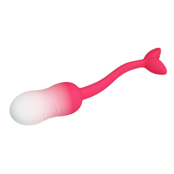 PRETTY LOVE - OVO VIBRATÓRIO COM CONTROLE POR APP PULSEN. 12 FUNÇÕES. RECARREGÁVEL VIA USB. ROSA