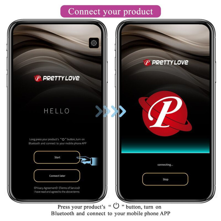 PRETTY LOVE - OVO VIBRATÓRIO COM CONTROLE POR APP PULSEN. 12 FUNÇÕES. RECARREGÁVEL VIA USB. ROSA