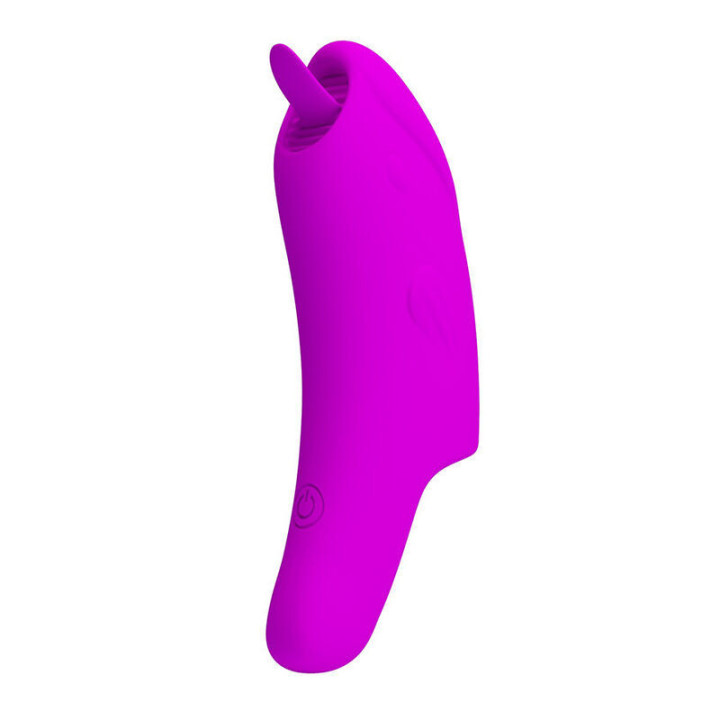 PRETTY LOVE - VIBRADOR DE DEDO RECARREGÁVEL PETERSON HONEY FINGER ROXO
