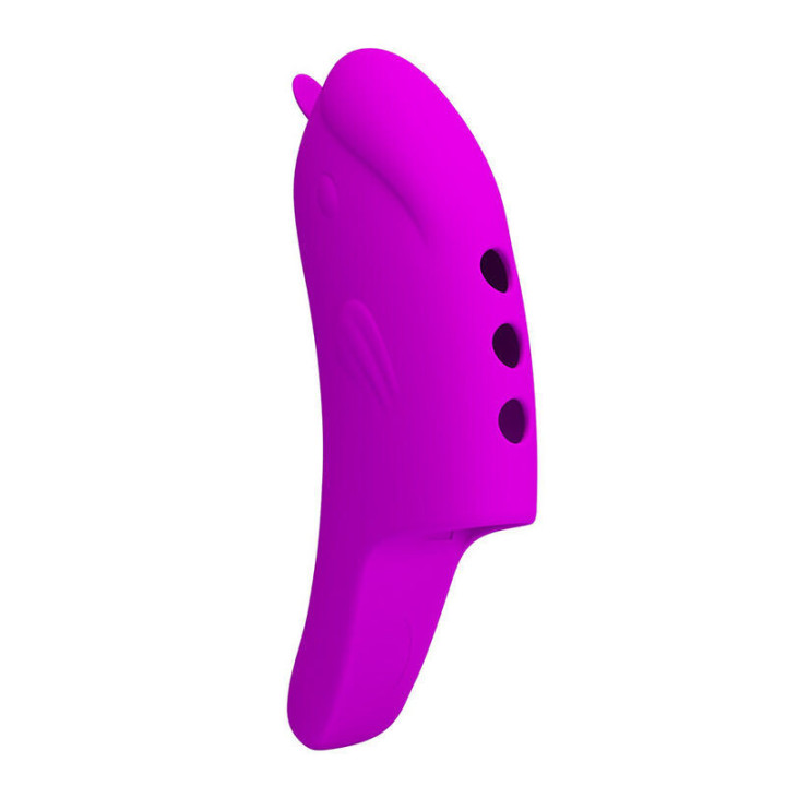PRETTY LOVE - VIBRADOR DE DEDO RECARREGÁVEL PETERSON HONEY FINGER ROXO