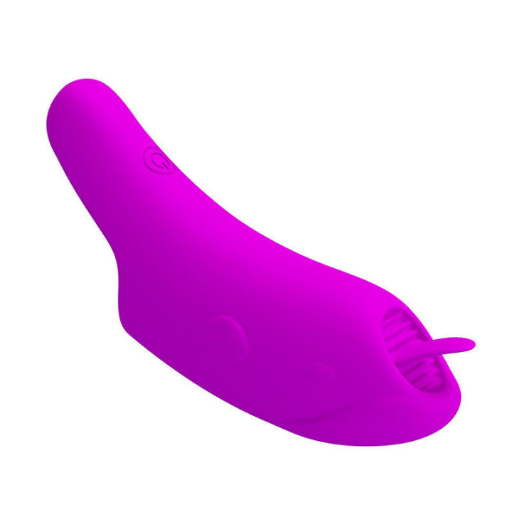 PRETTY LOVE - VIBRADOR DE DEDO RECARREGÁVEL PETERSON HONEY FINGER ROXO
