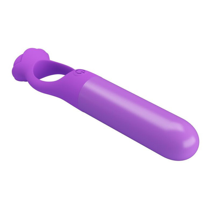 PRETTY LOVE - MINI VIBRADOR MASSAGEADOR RECARREGÁVEL GIANA ROXO