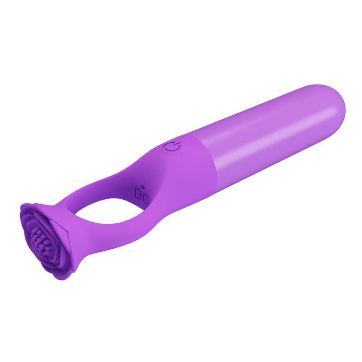 PRETTY LOVE - MINI VIBRADOR MASSAGEADOR RECARREGÁVEL GIANA ROXO
