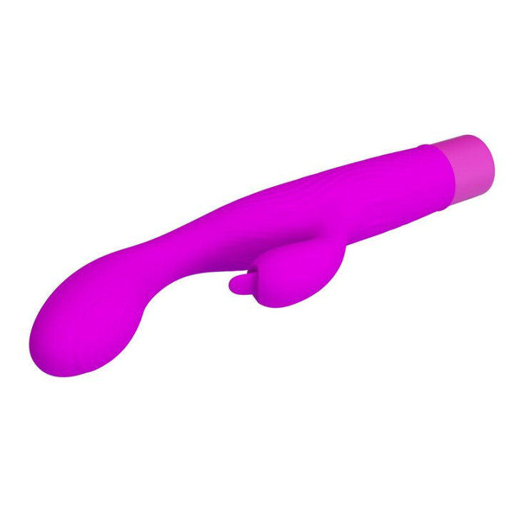 PRETTY LOVE - VIBRADOR JENE COM DUPLA ESTIMULAÇÃO DO PONTO G E DO CLITÓRIS - ROXO