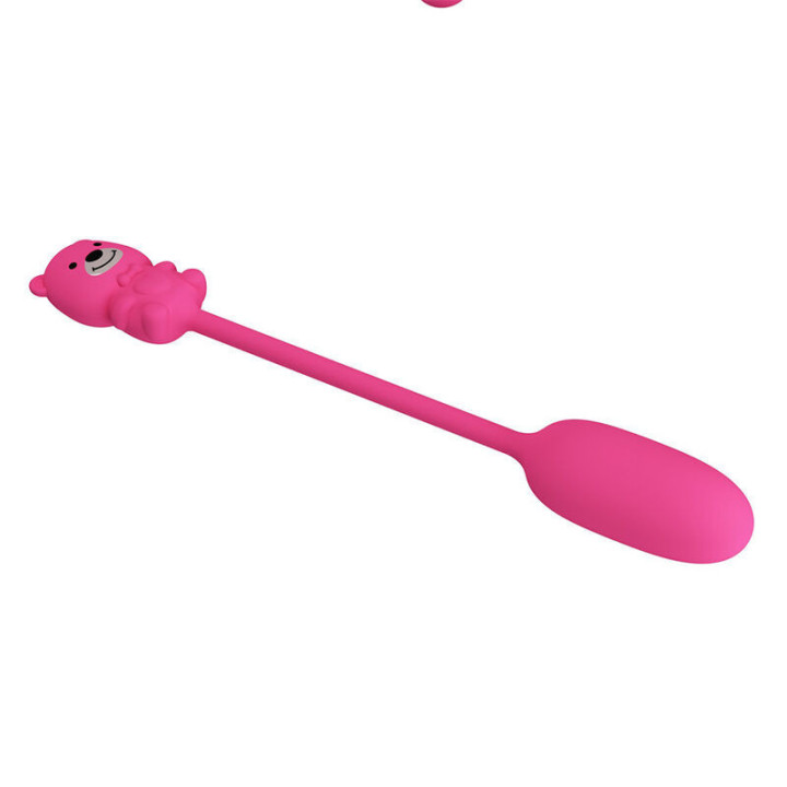 PRETTY LOVE - VIBRADOR BULLET RECARREGÁVEL OLSON COM CONTROLE REMOTO COM FIO ROSA