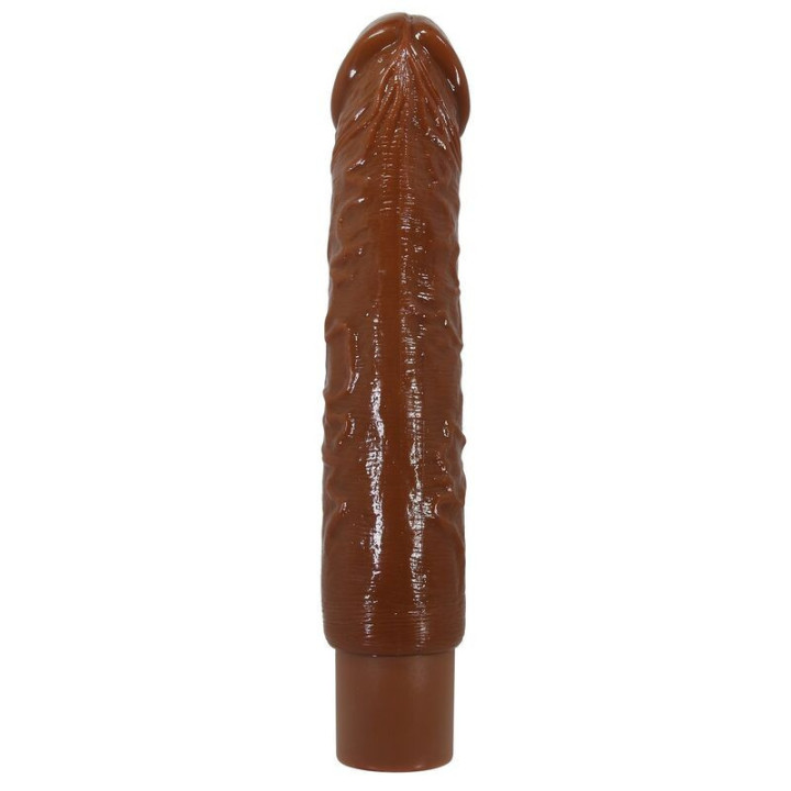 PRETTY LOVE - VIBRADOR REALISTA DUKE 23.5 CM Ø 4.8 CM MARROM