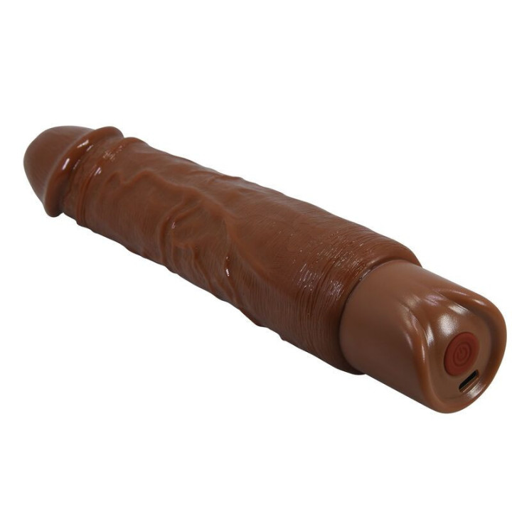 PRETTY LOVE - VIBRADOR REALISTA DUKE 23.5 CM Ø 4.8 CM MARROM