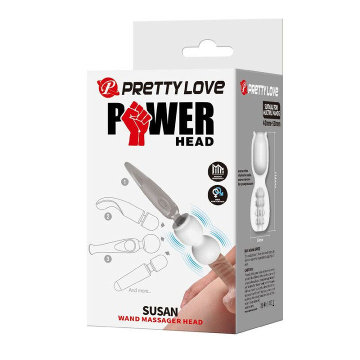 PRETTY LOVE - ACESSÓRIO MASSAGEADOR DE CABEÇA SUSAN POWER Ø 6.5 CM