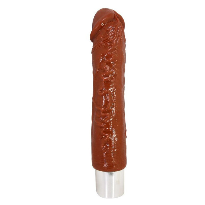 PRETTY LOVE - VIBRADOR REALISTA PROFISSIONAL 23.5 CM Ø 4.8 CM MARROM