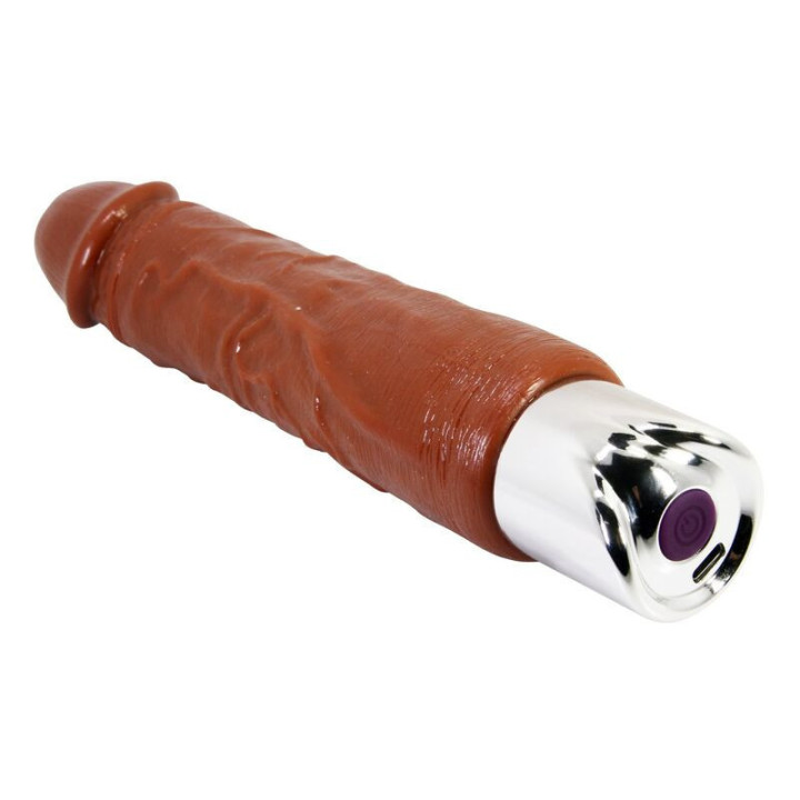 PRETTY LOVE - VIBRADOR REALISTA PROFISSIONAL 23.5 CM Ø 4.8 CM MARROM