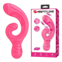 PRETTY LOVE - VERITY MASSAGEADOR DE DUAS PONTAS RECARREGÁVEL POR USB