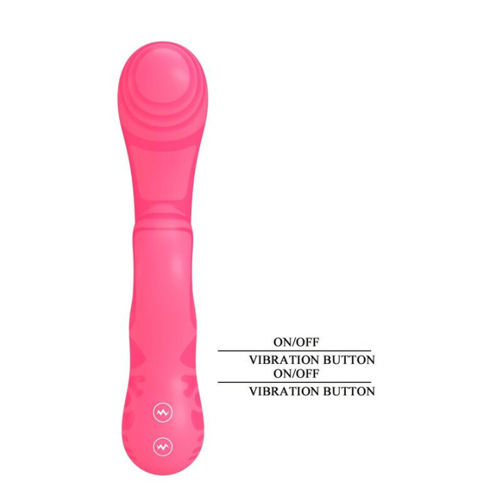 PRETTY LOVE - VERITY MASSAGEADOR DE DUAS PONTAS RECARREGÁVEL POR USB