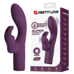 PRETTY LOVE - VIBRADOR COELHO RECARREGÁVEL OLIVIA COM 10 FUNÇÕES