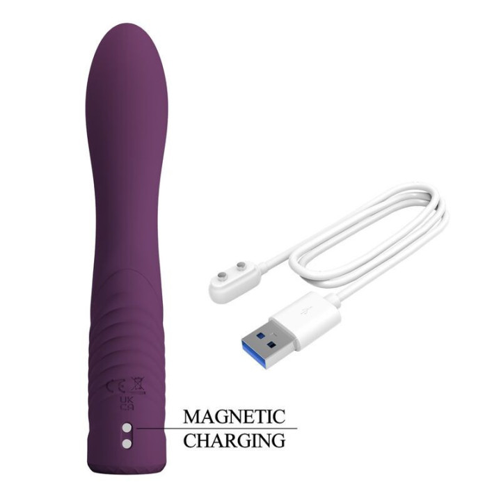 PRETTY LOVE - VIBRADOR COELHO RECARREGÁVEL OLIVIA COM 10 FUNÇÕES