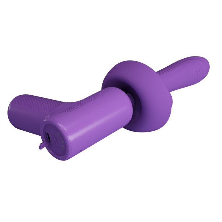 PRETTY LOVE - Pistola de Massagem com Impulso VITO 5 Modos Roxa