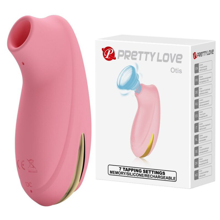 PRETTY LOVE - ESTIMULADOR DE SUCÇÃO CLITORIAL OTIS 7 MODOS ROSA