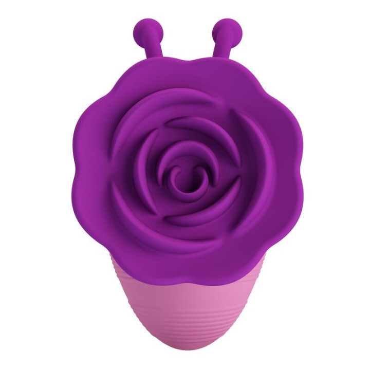 PRETTY LOVE - LITTLE BEE - ESTIMULADOR CLITORIAL RECARREGÁVEL COM 7 MODOS - ROXO-ROSA