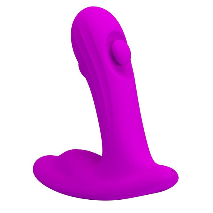 PRETTY LOVE - MASSAGEADOR DE PRÓSTATA RECARREGÁVEL BAUER COM 12 MODOS - ROXO