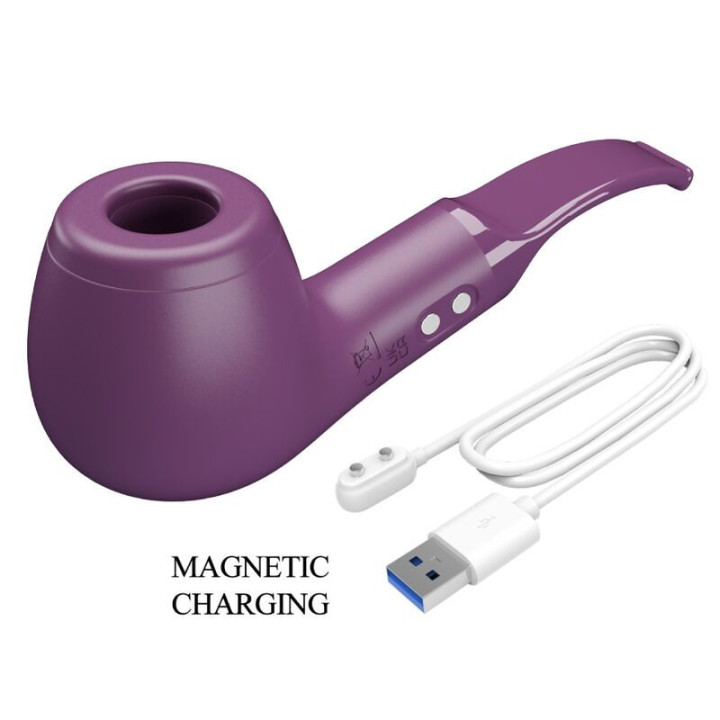 PRETTY LOVE - ESTIMULADOR DE TUBO COM 10 NÍVEIS DE PRESSÃO ROXO