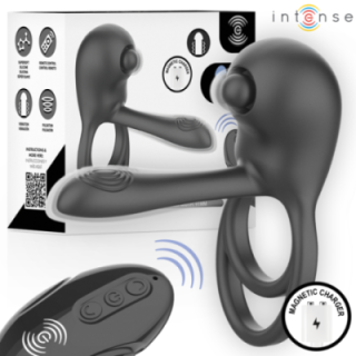 INTENSE - SPIKE ANEL PENIANO VIBRATÓRIO COM CONTROLE REMOTO
