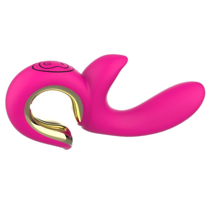 NALONE - VIBRADOR RABO DE EMPURRAR ROSA LULU