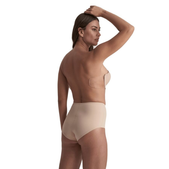 BYE-BRA - DIVA BRA SUJETADOR ADHESIVO BEIGE COPA B