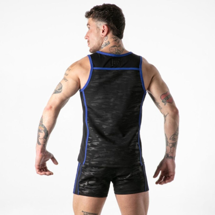 LOCKER GEAR - REGATA AZUL COM ACESSO MILITAR COMPLETO M