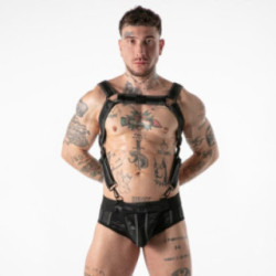 LOCKER GEAR - CINTO DE ACESSO MILITAR COMPLETO VERMELHO G/GG