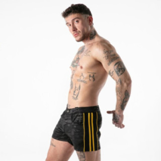 LOCKER GEAR- ACESSO MILITAR COMPLETO. CURTO. AMARELO S