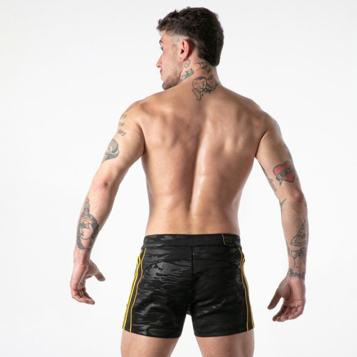 LOCKER GEAR- ACESSO MILITAR COMPLETO. CURTO. AMARELO S