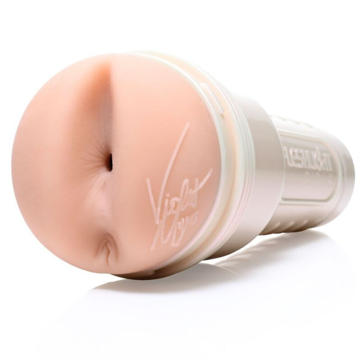 FLESHLIGHT GIRLS - VIOLET MYERS AHEGAO MASTURBADOR ANAL REALISTA