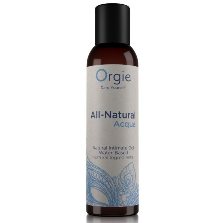 ORGIE - GEL ÍNTIMO 100% NATURAL À BASE DE ÁGUA 150 ML