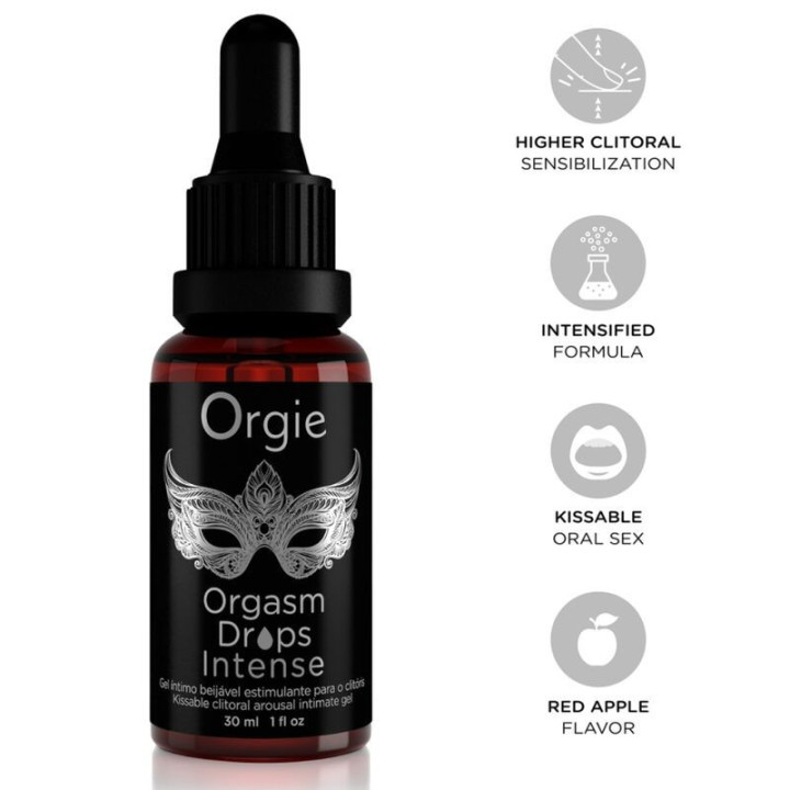 ORGIE - GOTAS PARA ORGASMO: ESTIMULAÇÃO CLITORIANA INTENSA E EXTREMA 30 ML