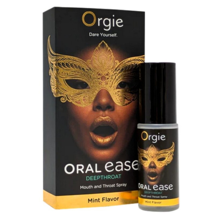 ORGIE - SPRAY PARA BOCA E GARGANTA ORAL EASE. SABOR MENTA. 50 ML
