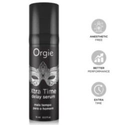 ORGIE - XTRA TIME SILICONE DELAY SERUM SEM ANESTÉSICO 15 ML