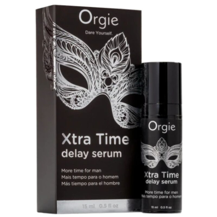ORGIE - XTRA TIME SILICONE DELAY SERUM SEM ANESTÉSICO 15 ML