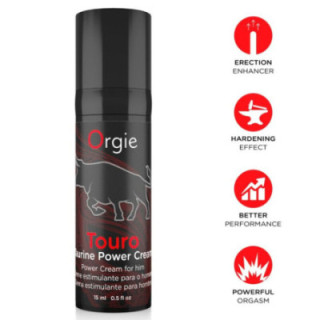 ORGIE - CREME PARA AUMENTAR A EREÇÃO TOURO 15 ML