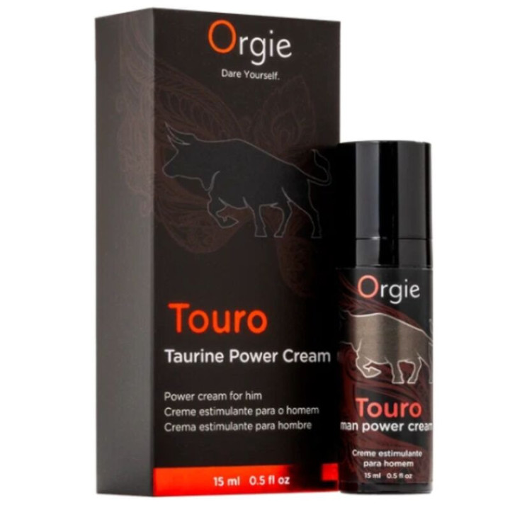 ORGIE - CREME PARA AUMENTAR A EREÇÃO TOURO 15 ML