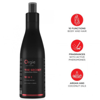 ORGIE - O ELIXIR SECRETO DA SEDUÇÃO 10 EM 1 LOÇÃO PARA CORPO E CABELO 200 ML
