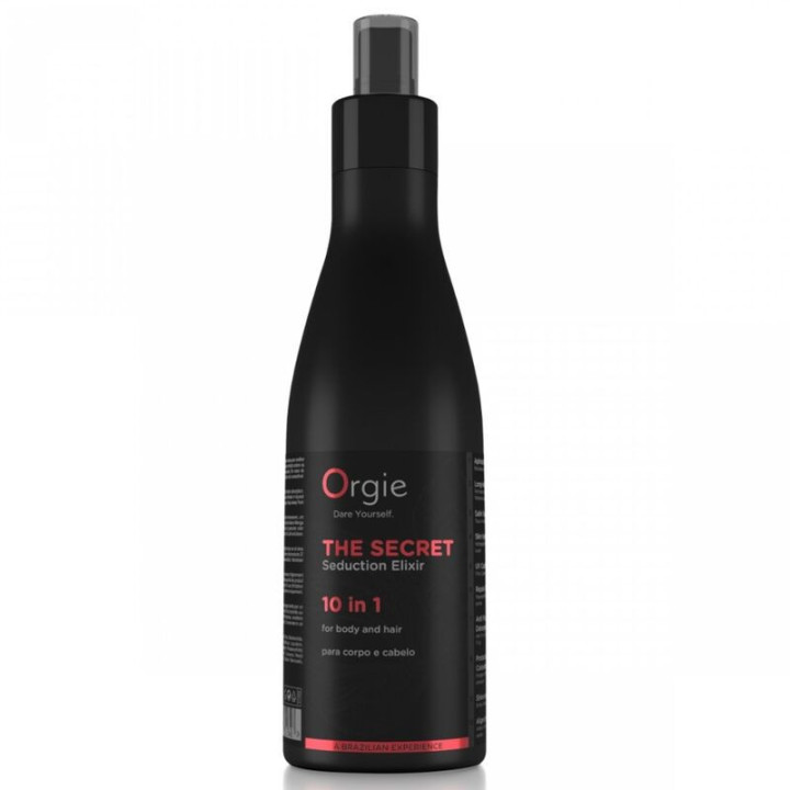 ORGIE - O ELIXIR SECRETO DA SEDUÇÃO 10 EM 1 LOÇÃO PARA CORPO E CABELO 200 ML