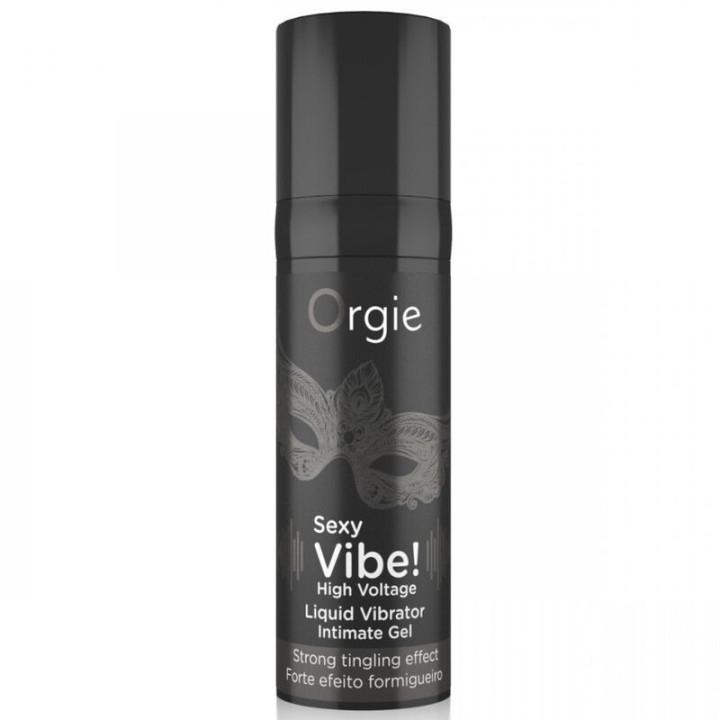 ORGIE - VIBRAÇÃO SEXY! VIBRADOR LÍQUIDO EXTRA FORTE DE ALTA VOLTAGEM 15 ML